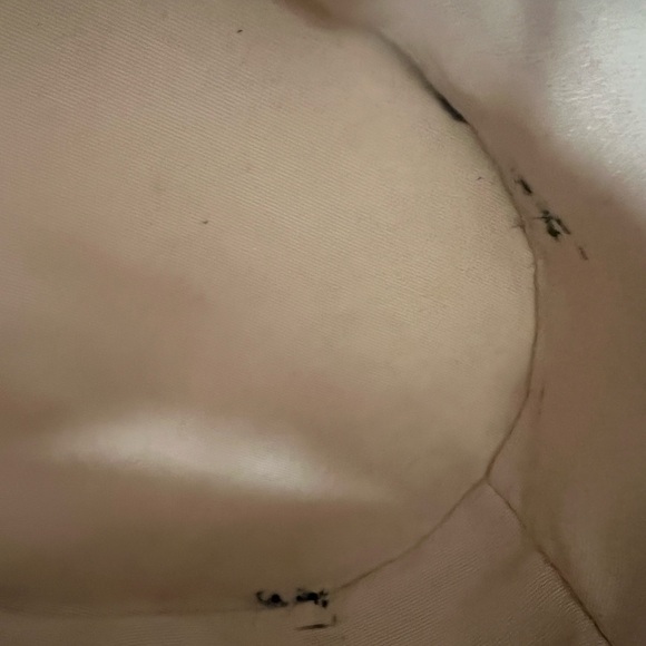 Navy Lauren Ralph Lauren  Leather Bucket Bag - Picture 7 of 9